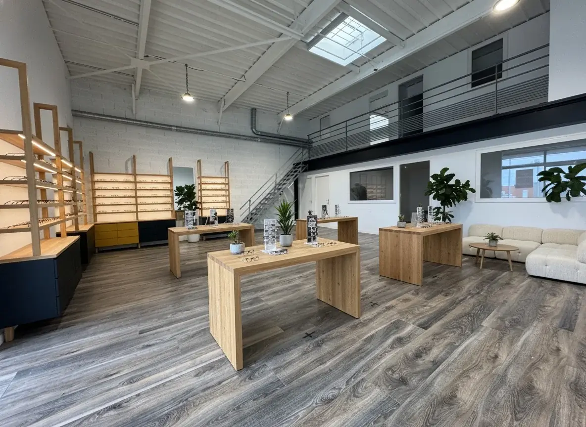 L'intérieur de la boutique Lunéoo